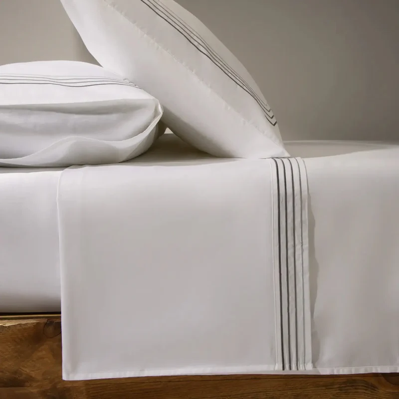 SERENITY SATEEN 400 THREAD COUNT FLAT SHEET