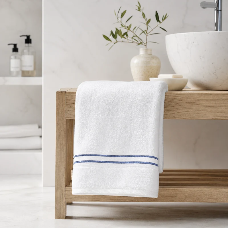 Toalla De Baño Doble Linea