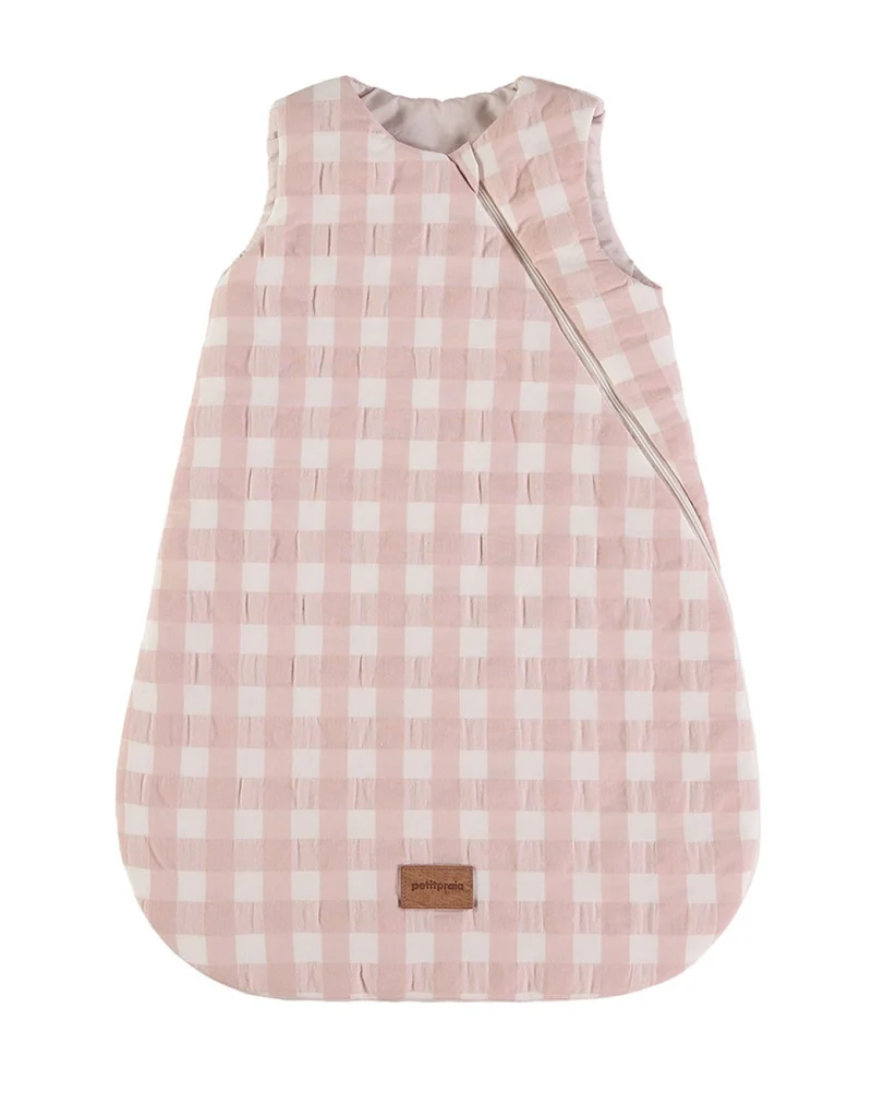 Saco para dormir - CHECKS ROSA