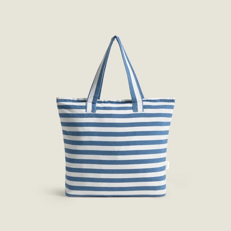 Bolsa playa algodón rayas Hijoro