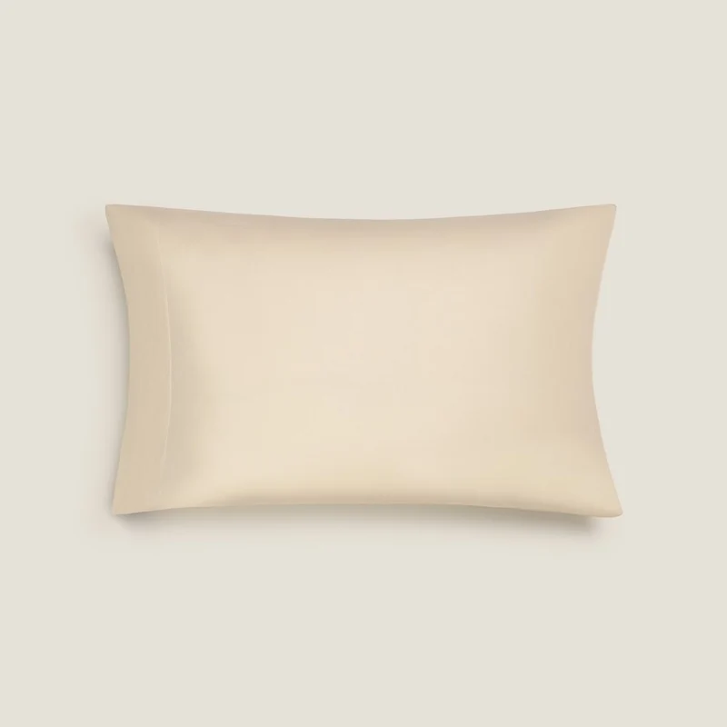 Funda almohada algodón lisa Homi