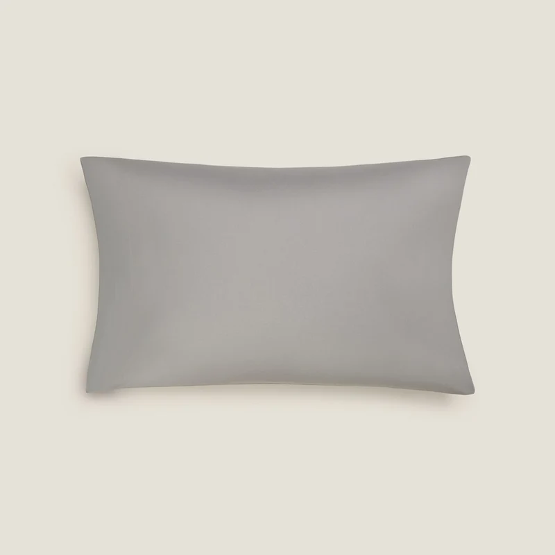 Funda almohada algodón lisa Homi