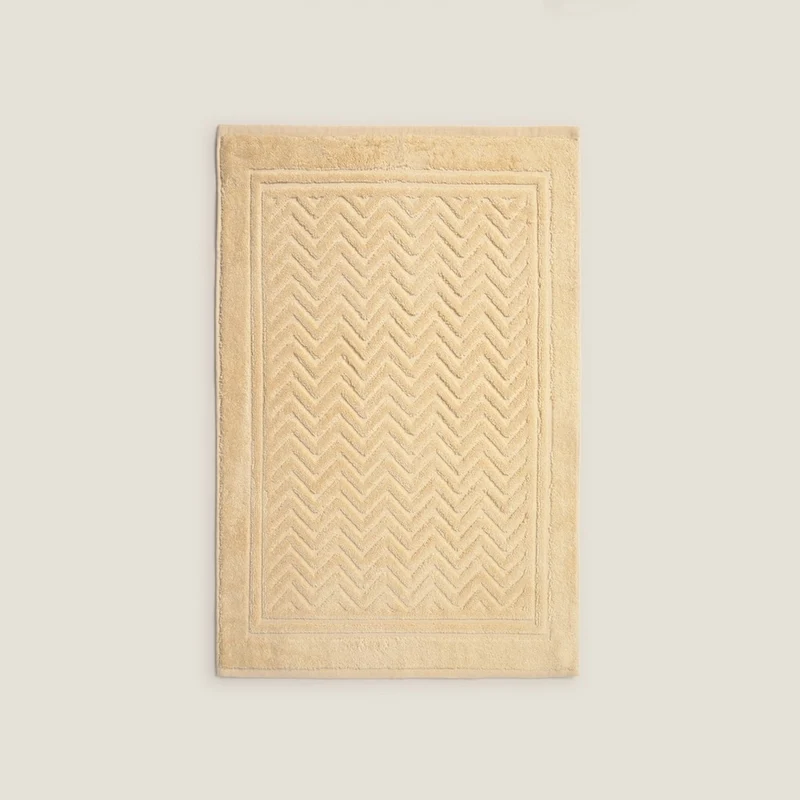 Alfombra baño diseño zig zag Hispa