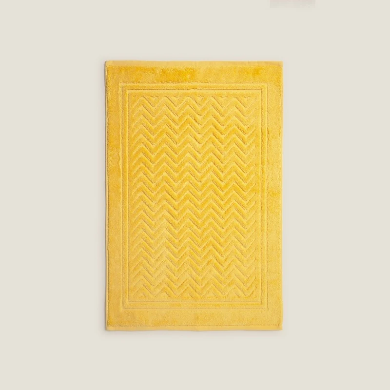 Alfombra baño diseño zig zag Hispa