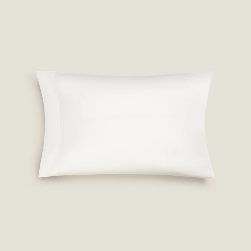 Funda almohada algodón lisa Homi
