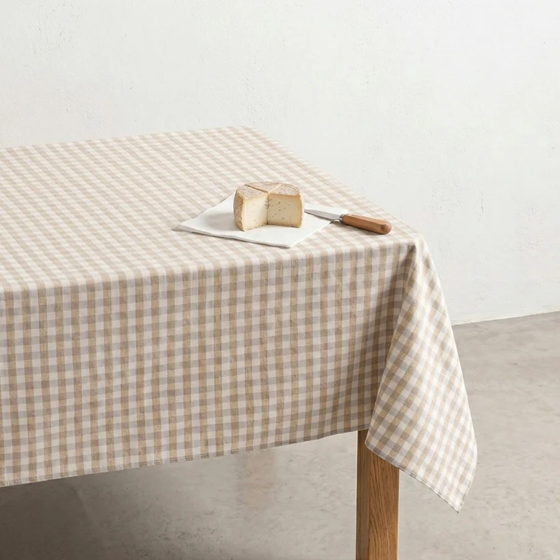 MANTEL ANTIMANCHAS VICHY LINO