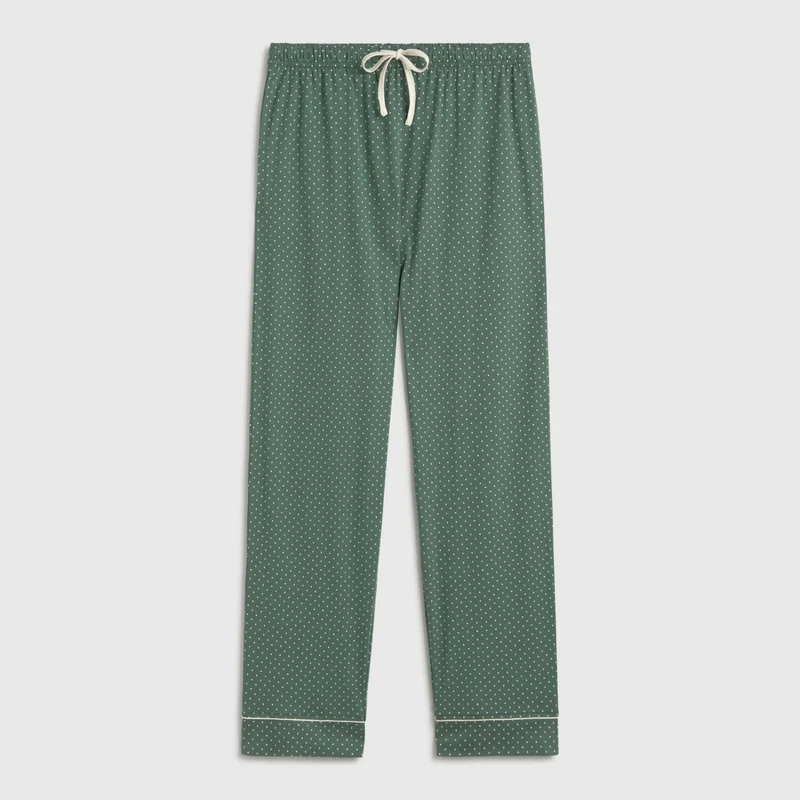 Pantalón de pijama punto sostenible lunares Mimit