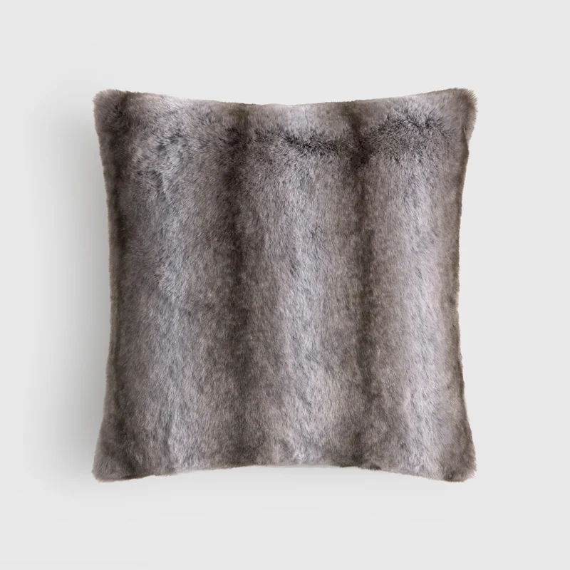 Funda de cojín de pelo suave Bearskin