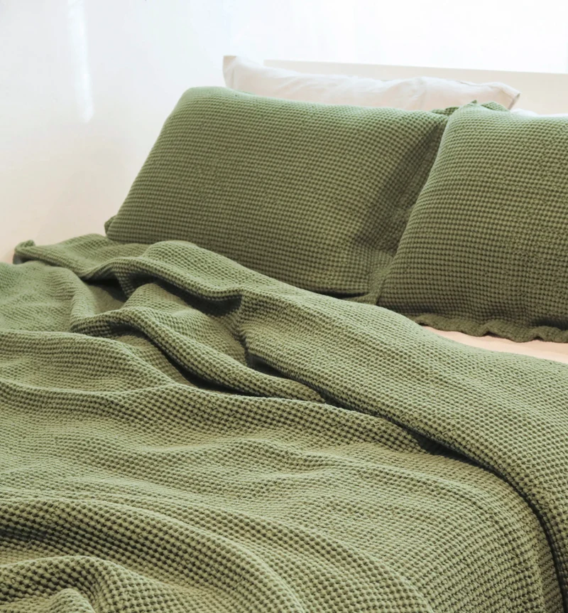 Favo Soft Colcha Green 35