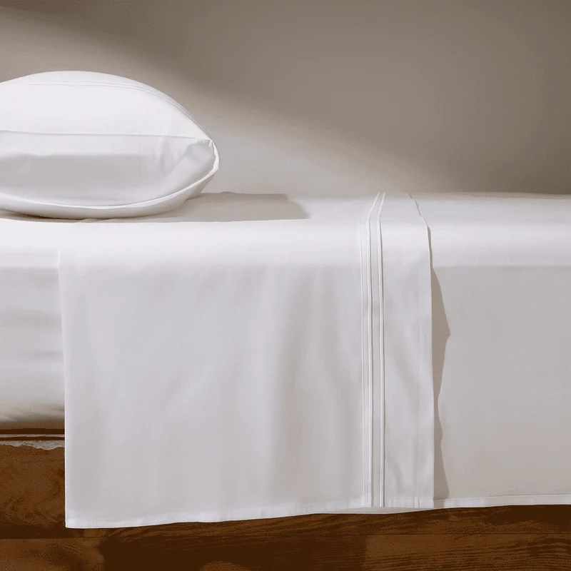 BUNDLE ESSENCE SATEEN WHITE EMBROIDERY