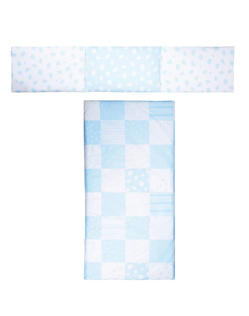 Colcha + protector cuna - PATCH CELESTE