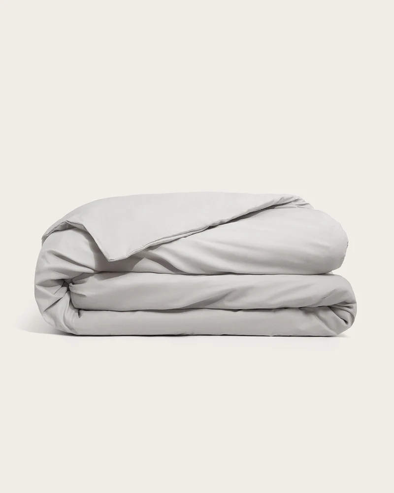 Funda Nórdica Percal - Algodón 180 hilos - Gris