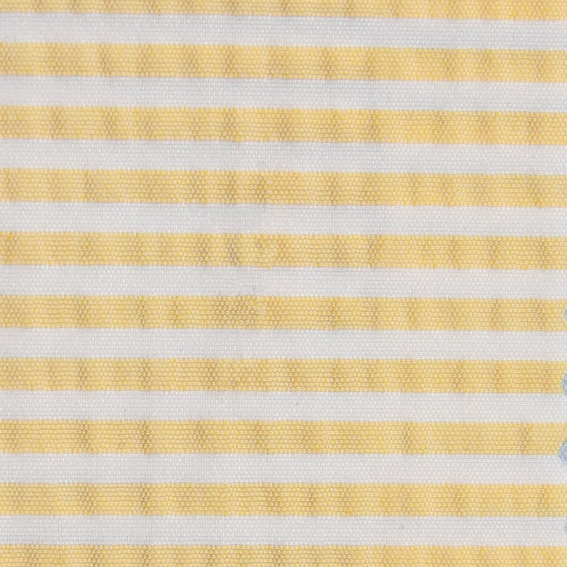 Tela a Rayas Blancas para Bañadores | Amarillo
