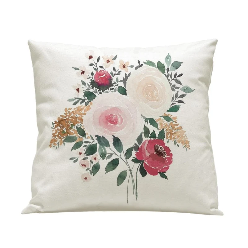 Funda cojín Peonia