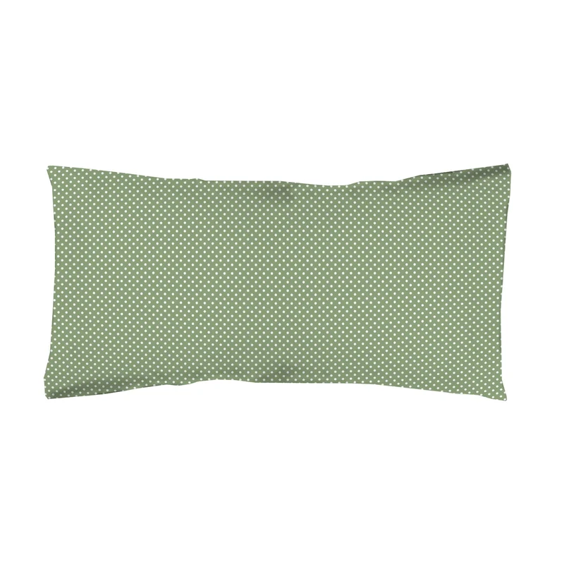 Funda almohada Topos Verdes