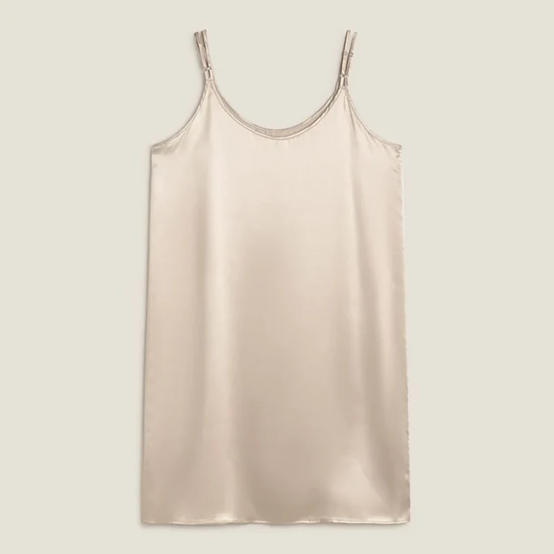Camisón De Seda Silkdress