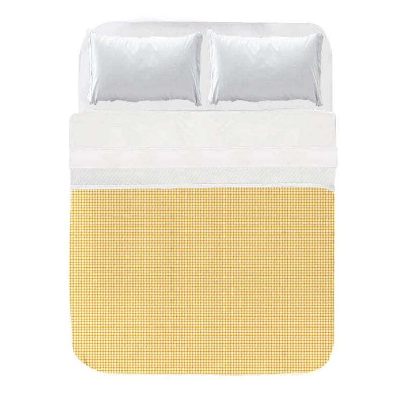 Colcha Vichy Amarillo