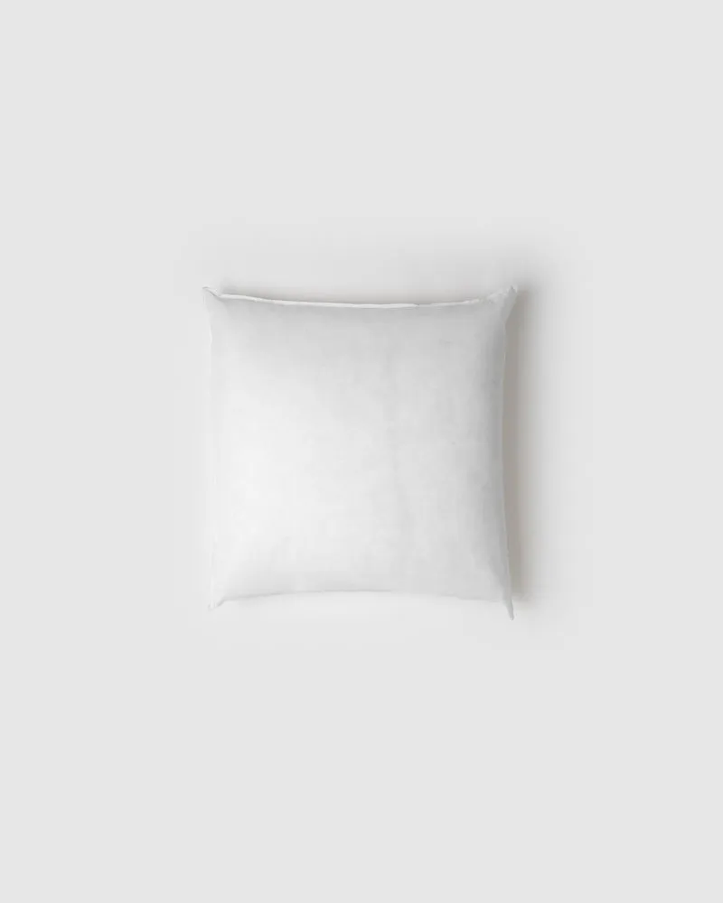 Relleno cojín blanco