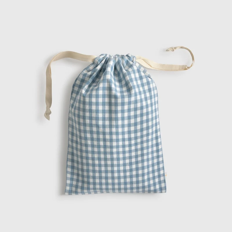Bolsa algodón cuadros vichy Moly