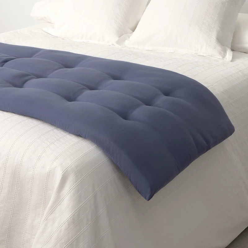 Topper microfibra acolchada King