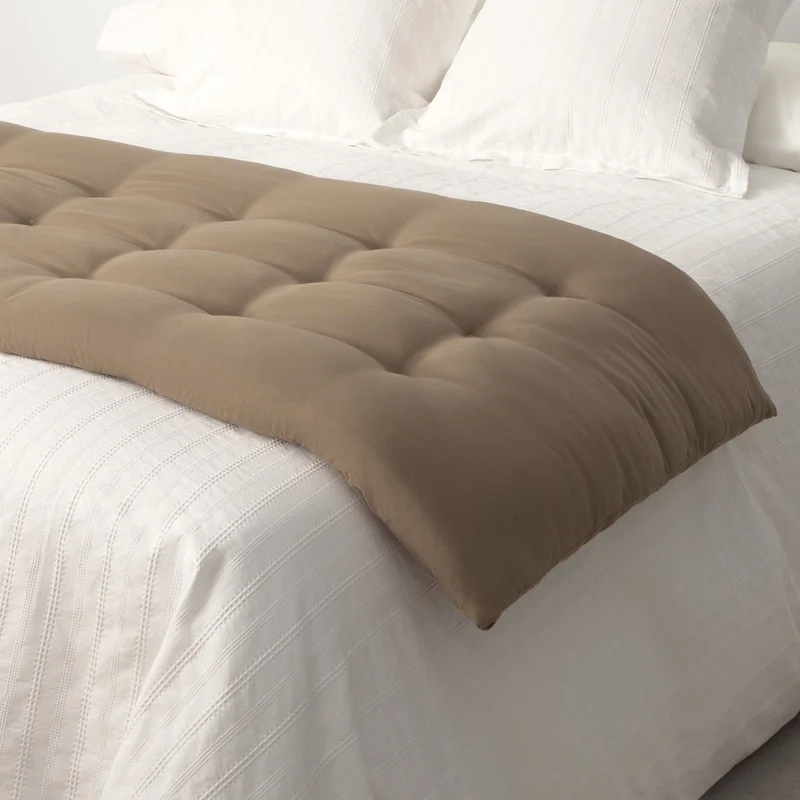 Topper microfibra acolchada King