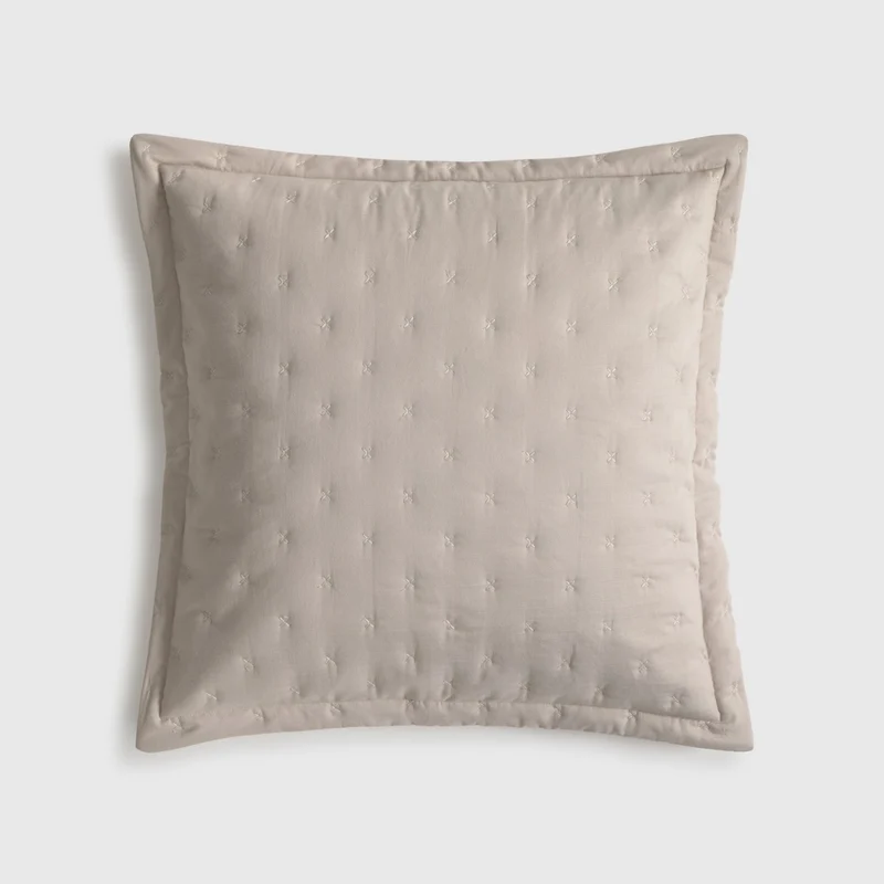Funda de cuadrante reversible algodón efecto lino Linet