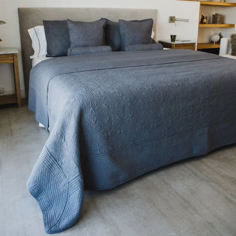 Cubrecama Amalfi Gris claro