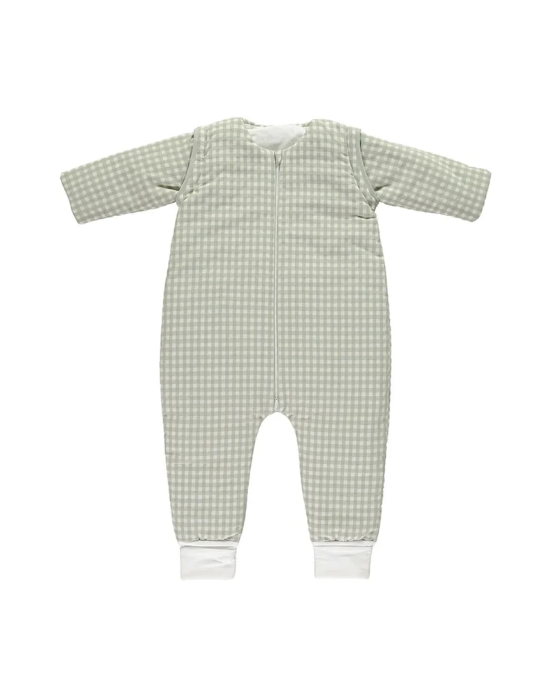 Saco para dormir con pies - CHECKS VERDE