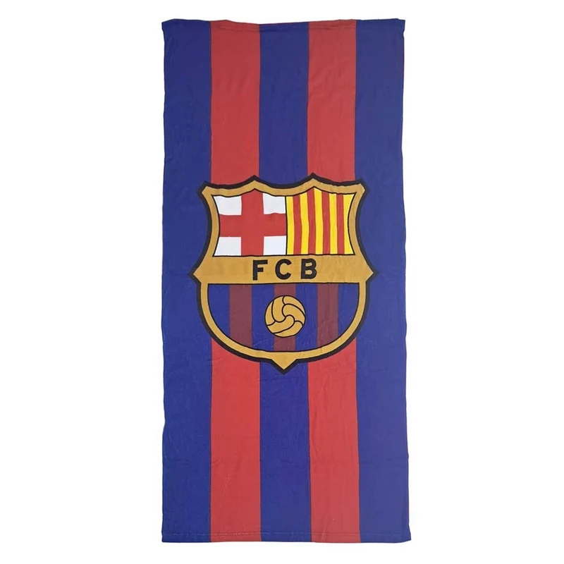 Toalla playa FC Barcelona algodón
