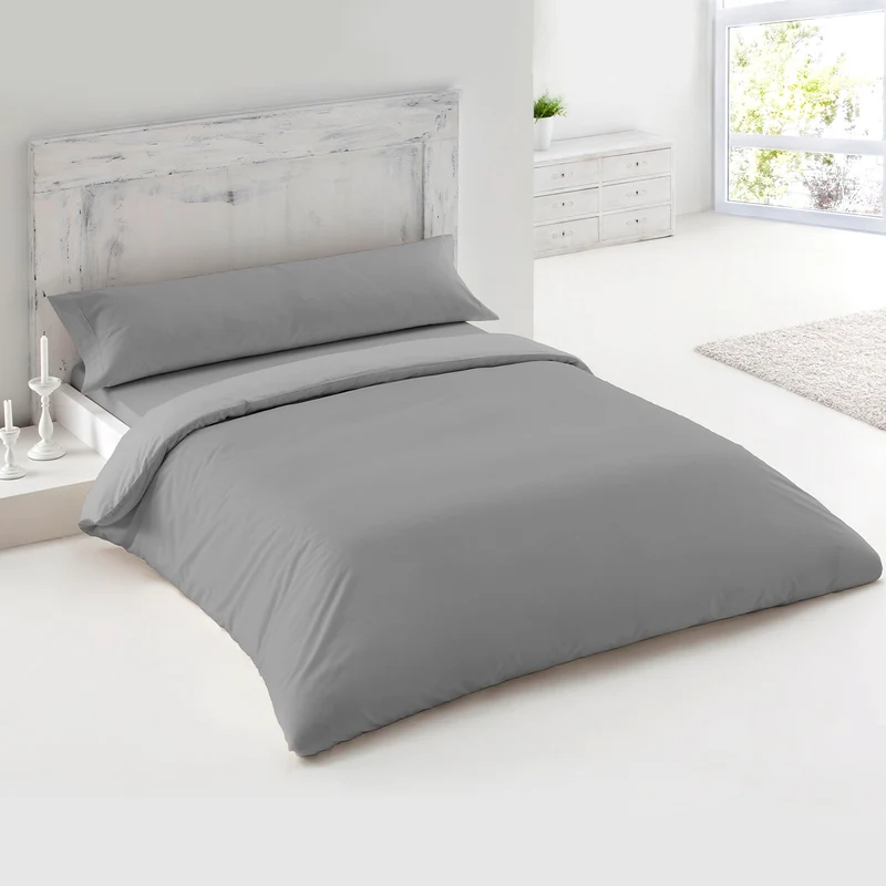 Juego de Funda Nórdica 3 Piezas- Gris