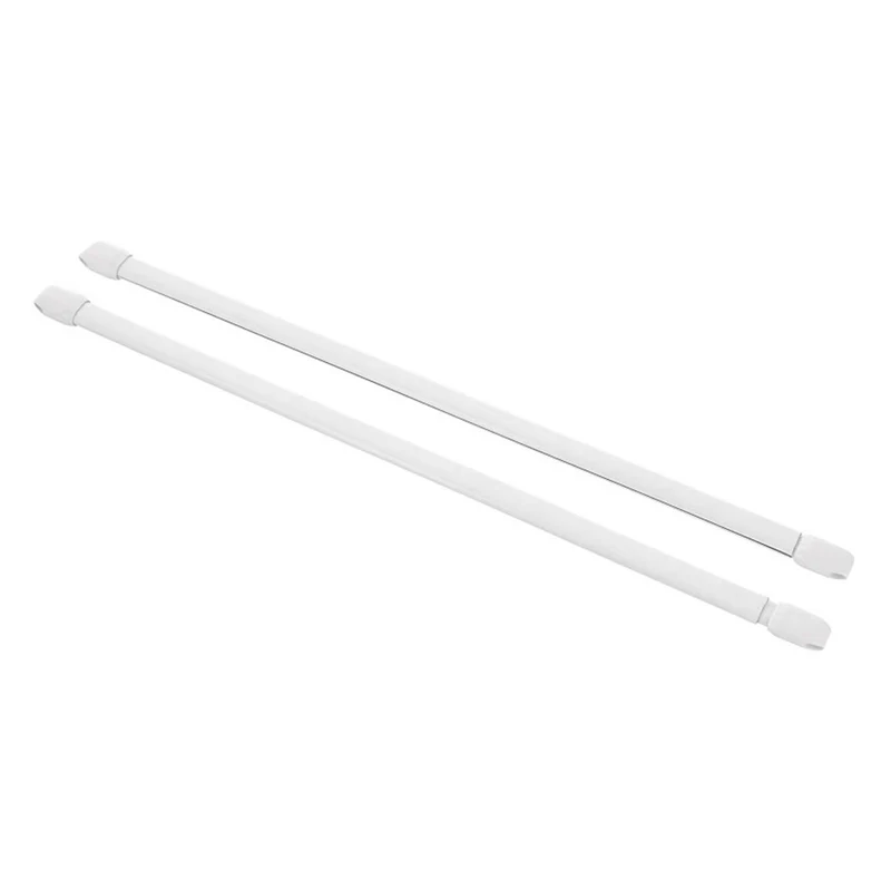 2 Piezas de Barra Extensible para Cortinas, Barra de Tensión