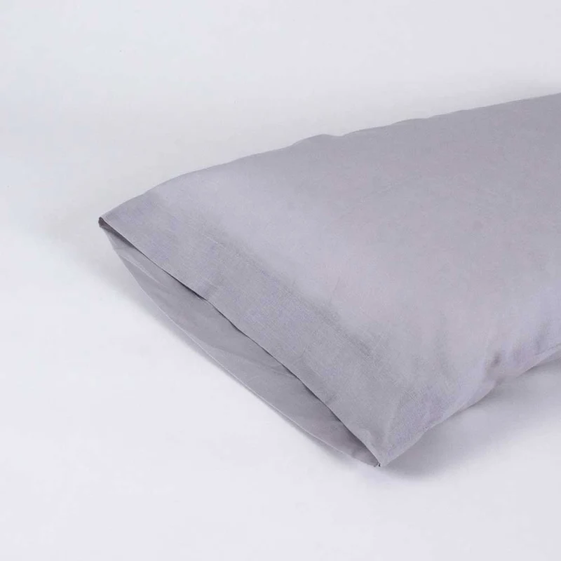 Funda de almohada algodón lisa