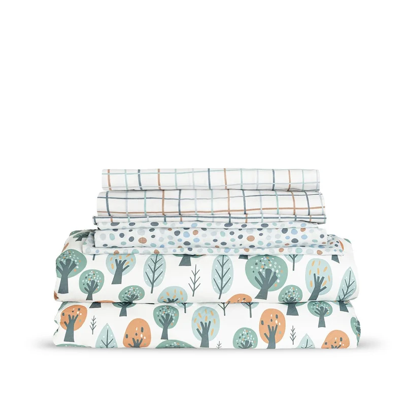 Pack Colcha Ajustable Bebé Bosque