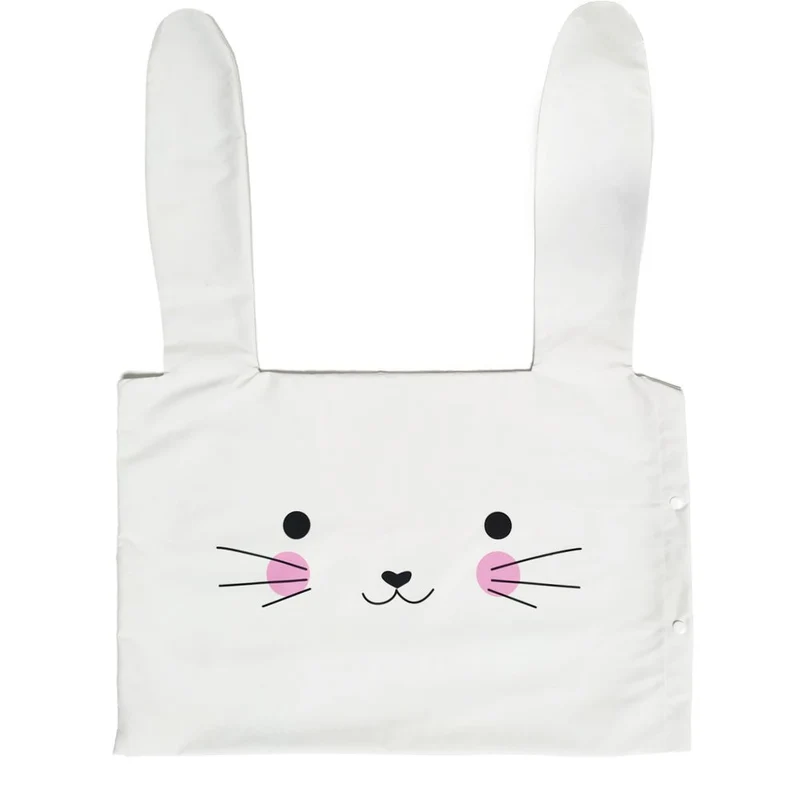 Funda Almohada Infantil con orejas Bunny