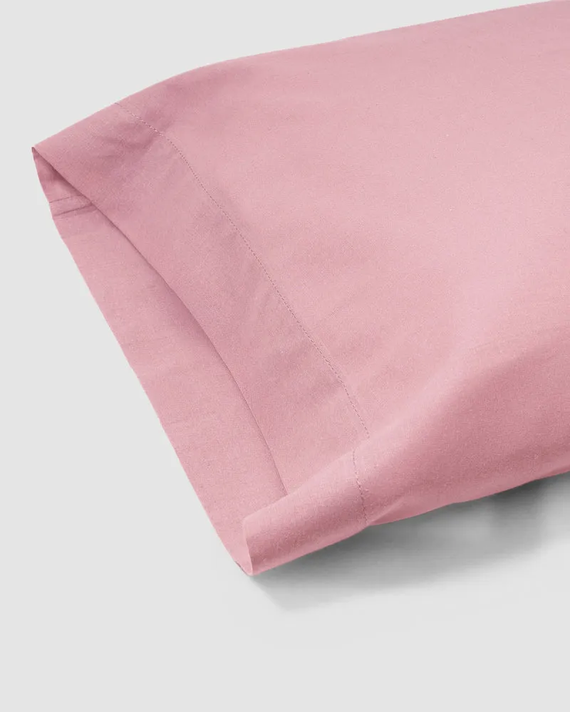 Funda de almohada algodón lisa