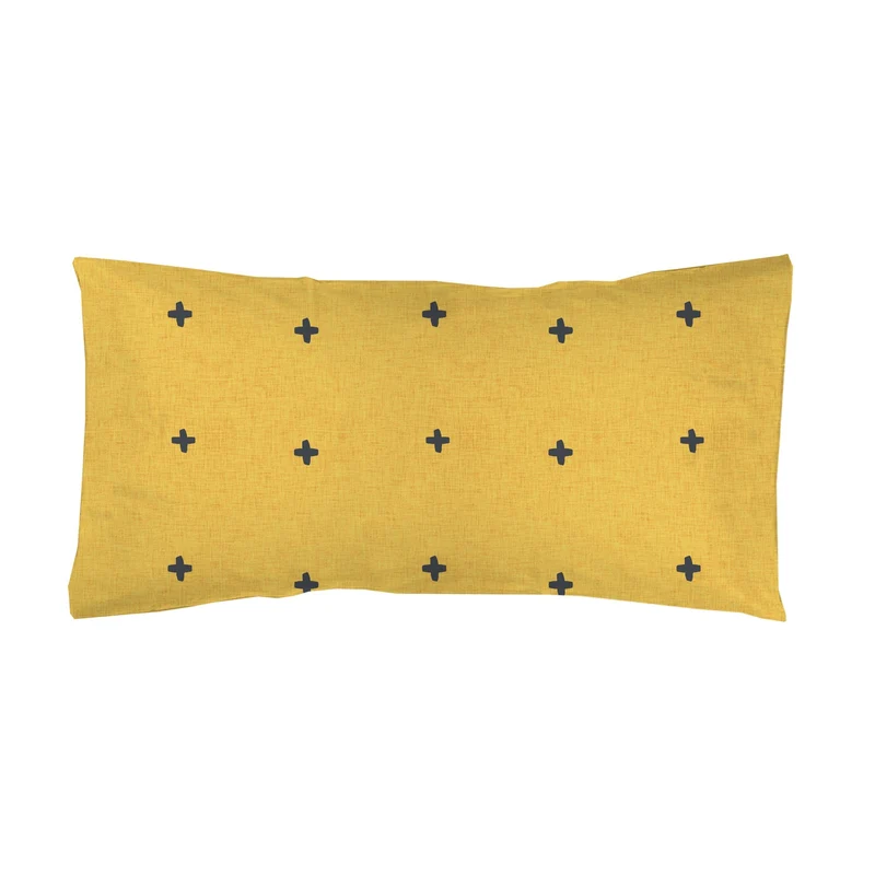Funda almohada Infantil Cruces Amarillas