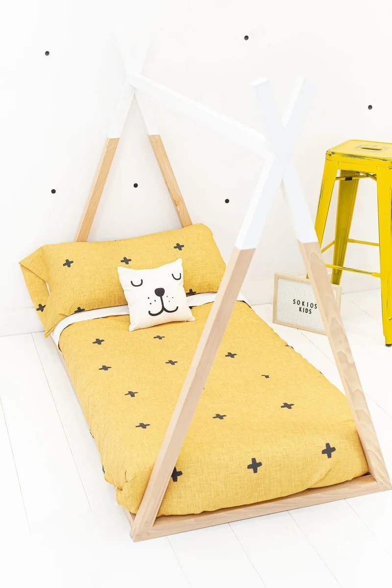 Funda nórdica Infantil Cruces Amarillas
