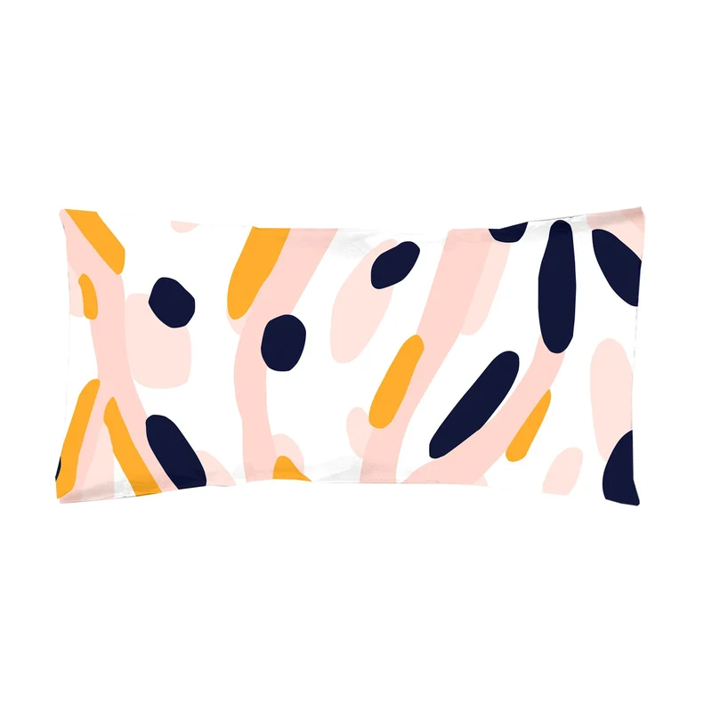 Funda almohada estampada Island maxi