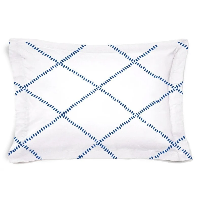 Funda cuadrante Honey Blanco Azul