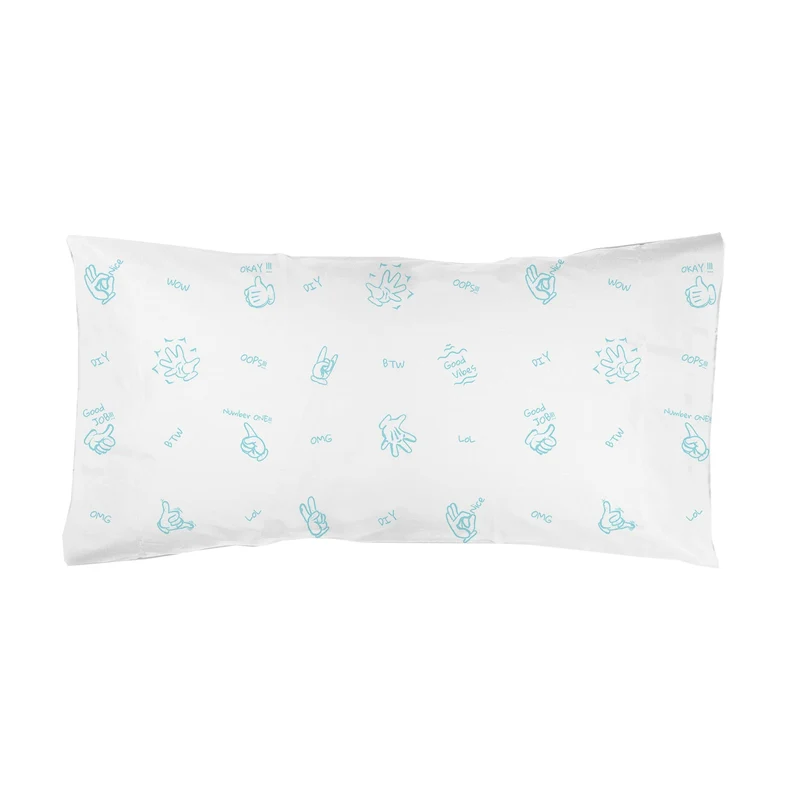 Funda de almohada Infantil estampada Hand