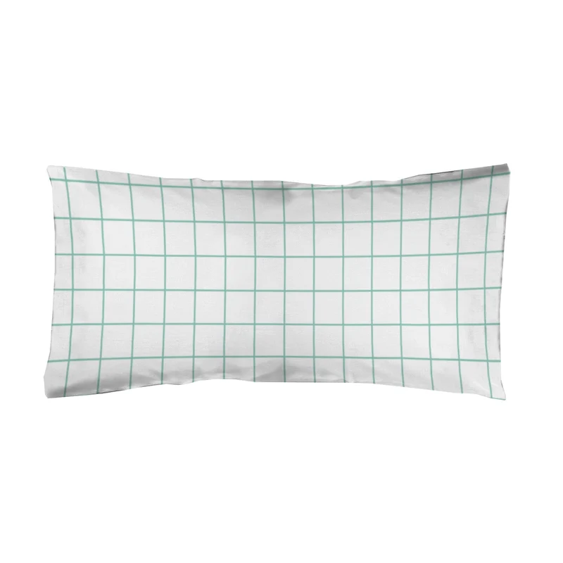 Funda de almohada Infantil estampada Cuadro Verde