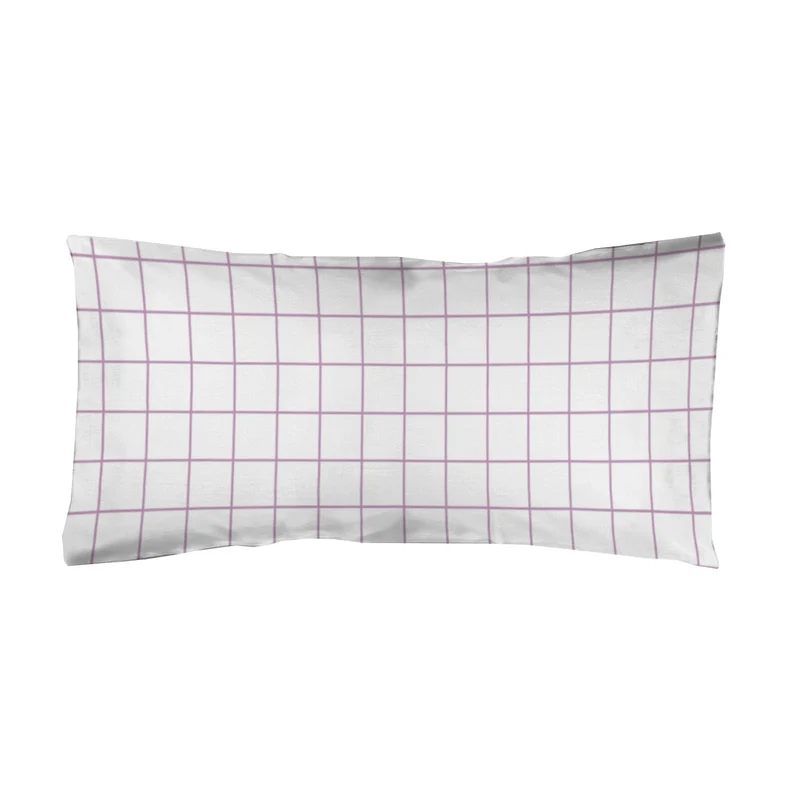 Funda de almohada Infantil estampada Cuadro Malva