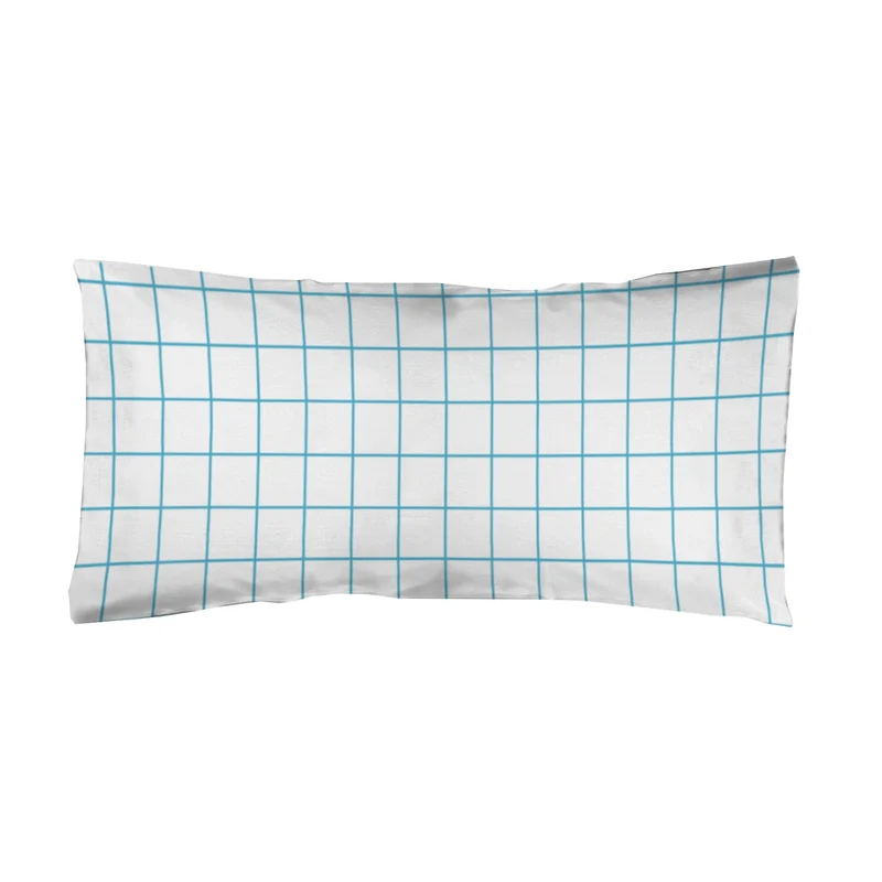 Funda de almohada Infantil estampada Cuadro Blue