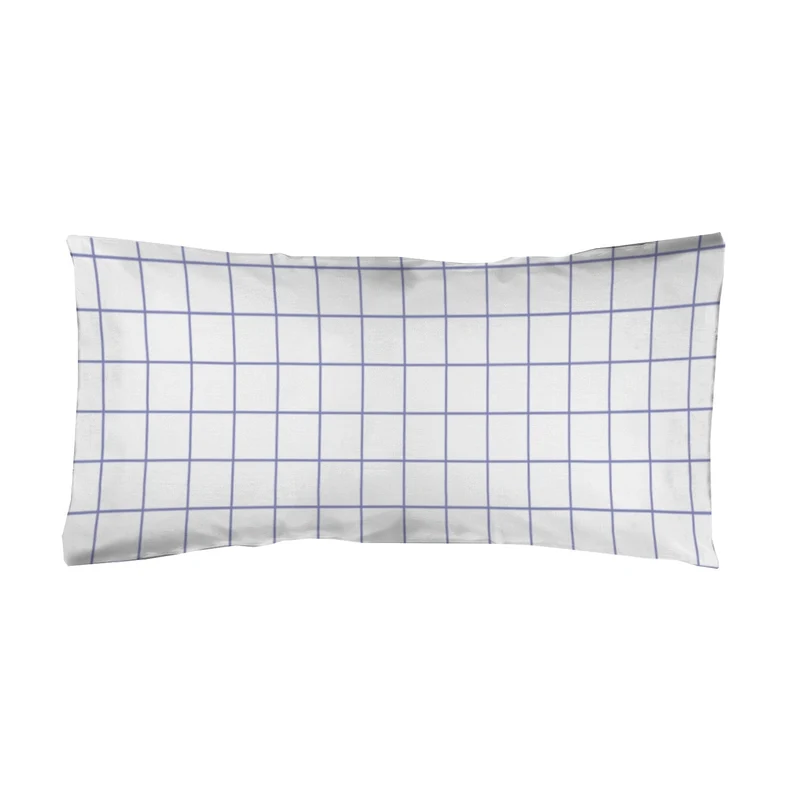 Funda de almohada estampada Cuadro Lavanda