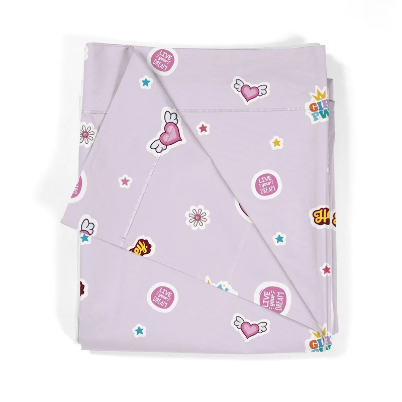 Sábana encimera Estampada Infantil Urban girl
