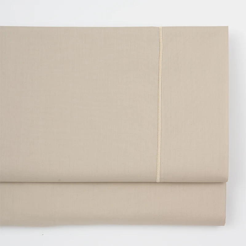 Sábana Encimera Percal 200 Hilos 180x285 | ROY | Beige