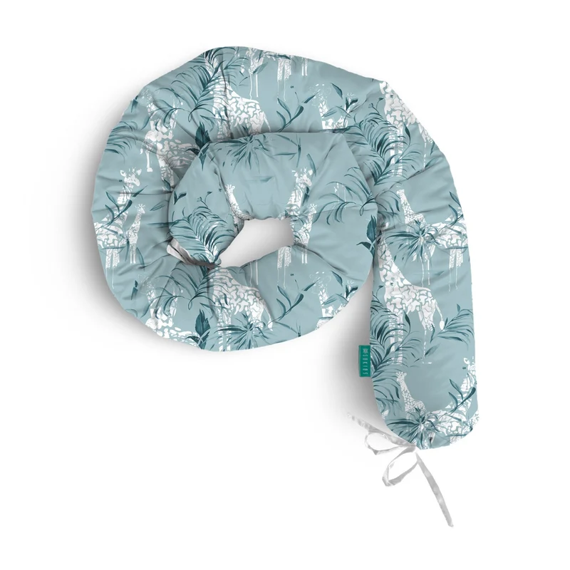 Rulo protector cuna Oasis Azul