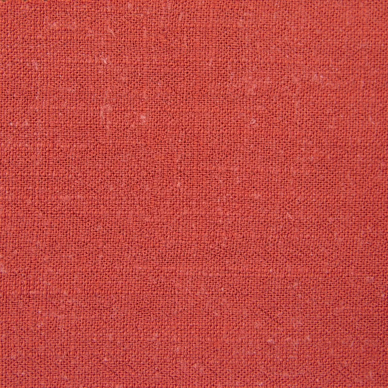 Tejido de Viscosa y Lino 230g/m² 1,35m ancho | Rojo Pastel