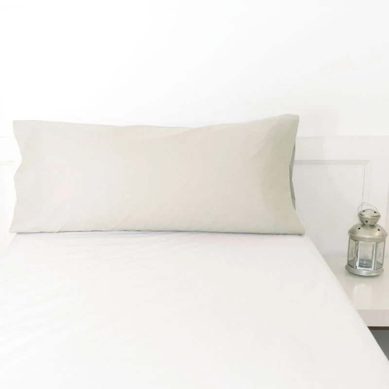 Funda almohada beige 34 basic