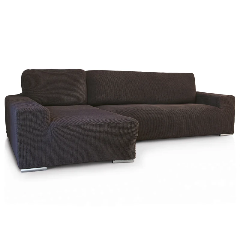 Funda de sofá chaise longue b/largo glamour
